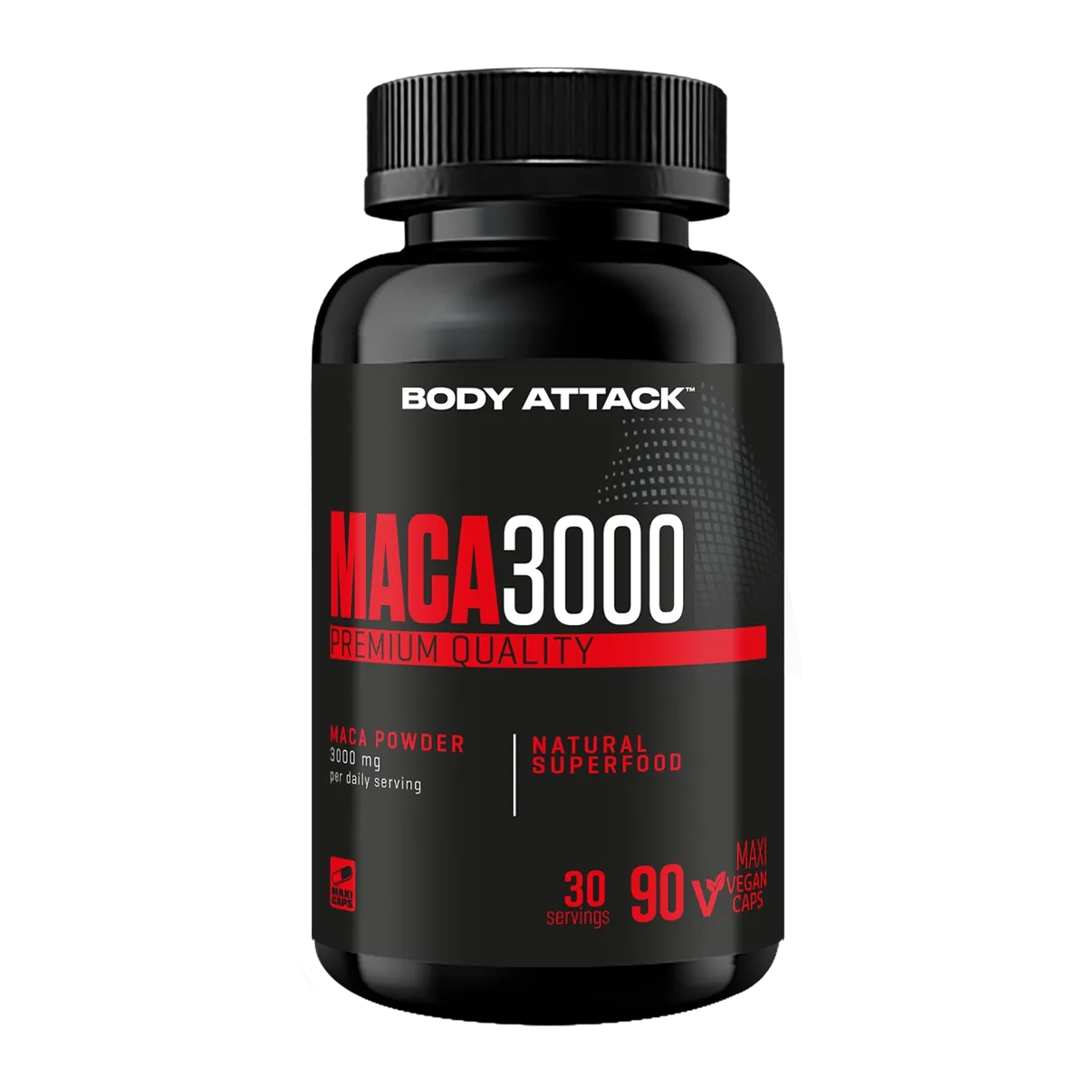 Body Attack Maca 3000 - 90 Caps