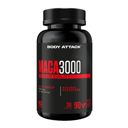 Body Attack Maca 3000 - 90 Caps