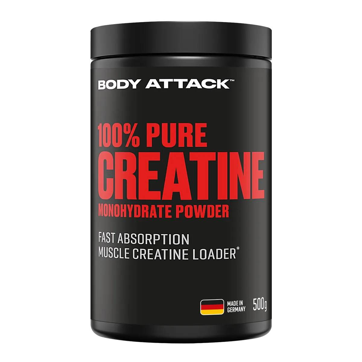 Body Attack 100% Pure Creatine 500g