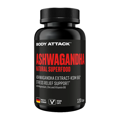 Body Attack Ashwagandha 120 Kapseln