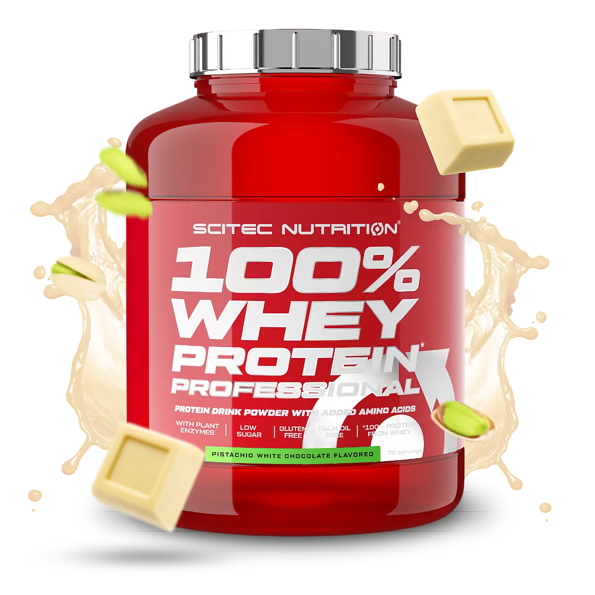 Scitec 100% Whey Professional 2350g (Bundle 60 Tage)