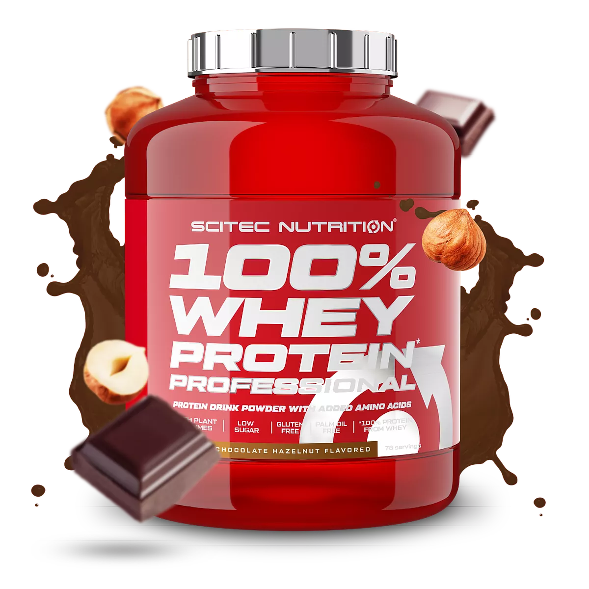 Scitec 100% Whey Professional 2350g (Bundle 60 Tage)