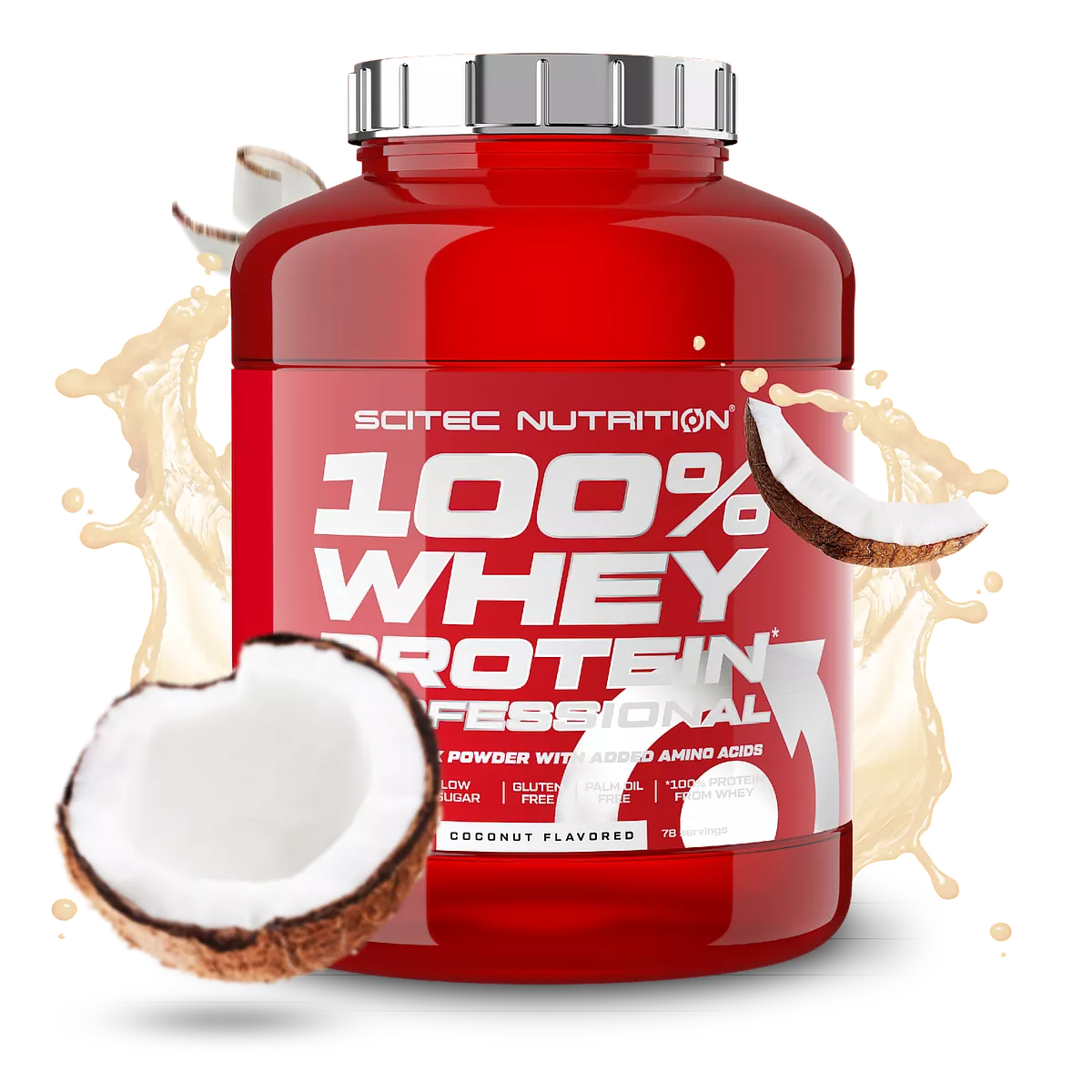 Scitec 100% Whey Professional 2350g (Bundle 60 Tage)