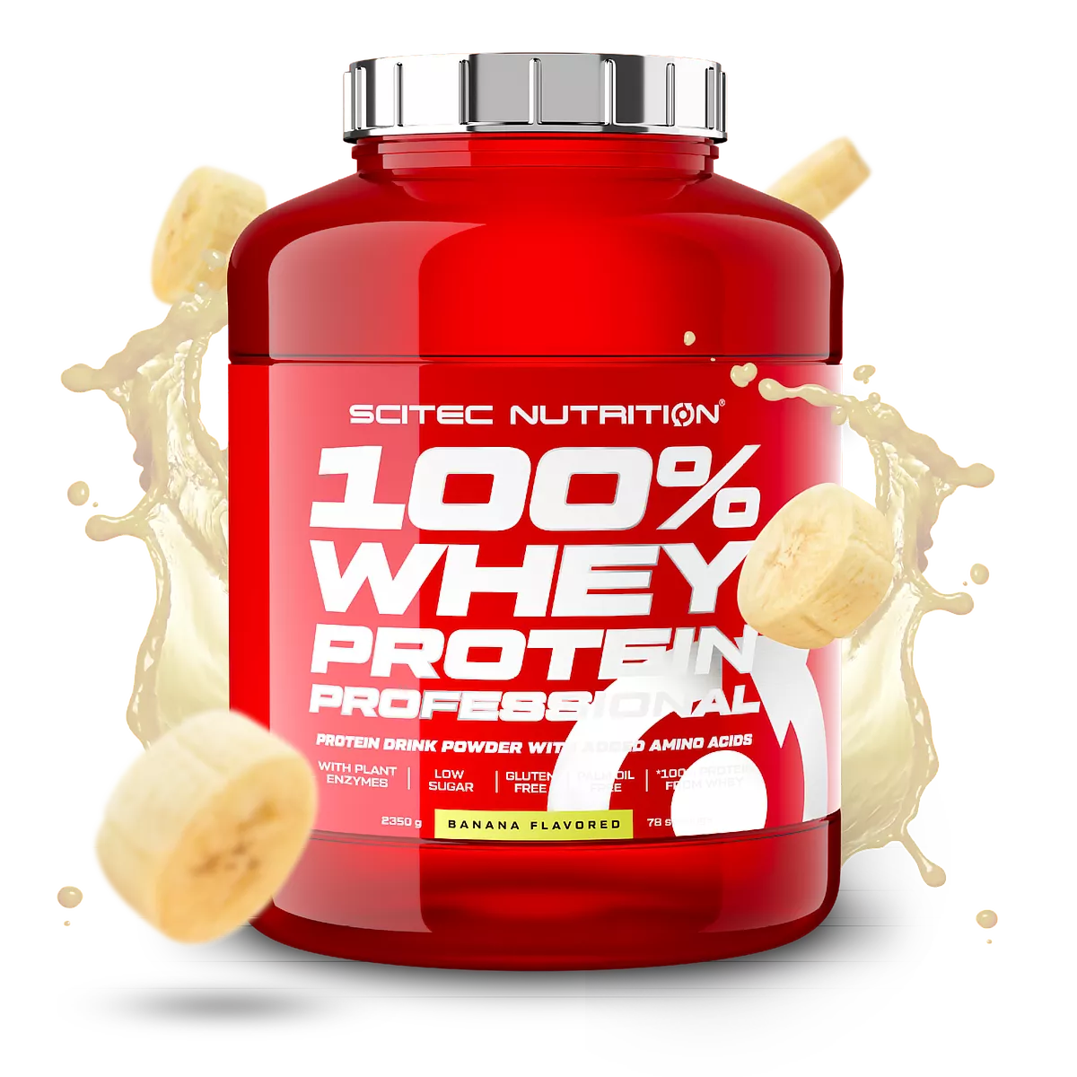 Scitec 100% Whey Professional 2350g (Bundle 60 Tage)