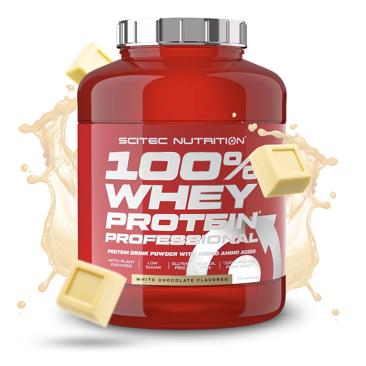 Scitec 100% Whey Professional 2350g (Bundle 60 Tage)