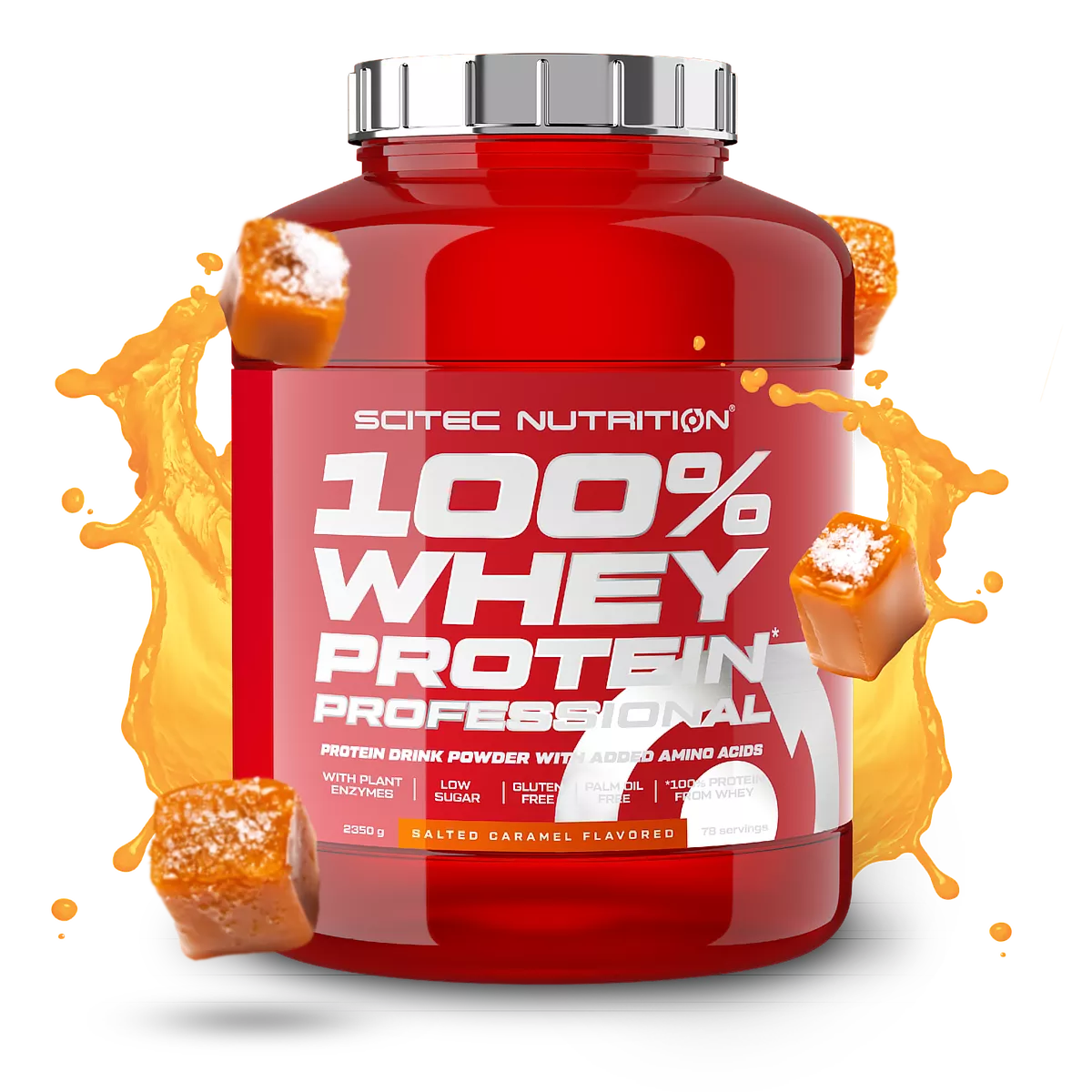 Scitec 100% Whey Professional 2350g (Bundle 60 Tage)