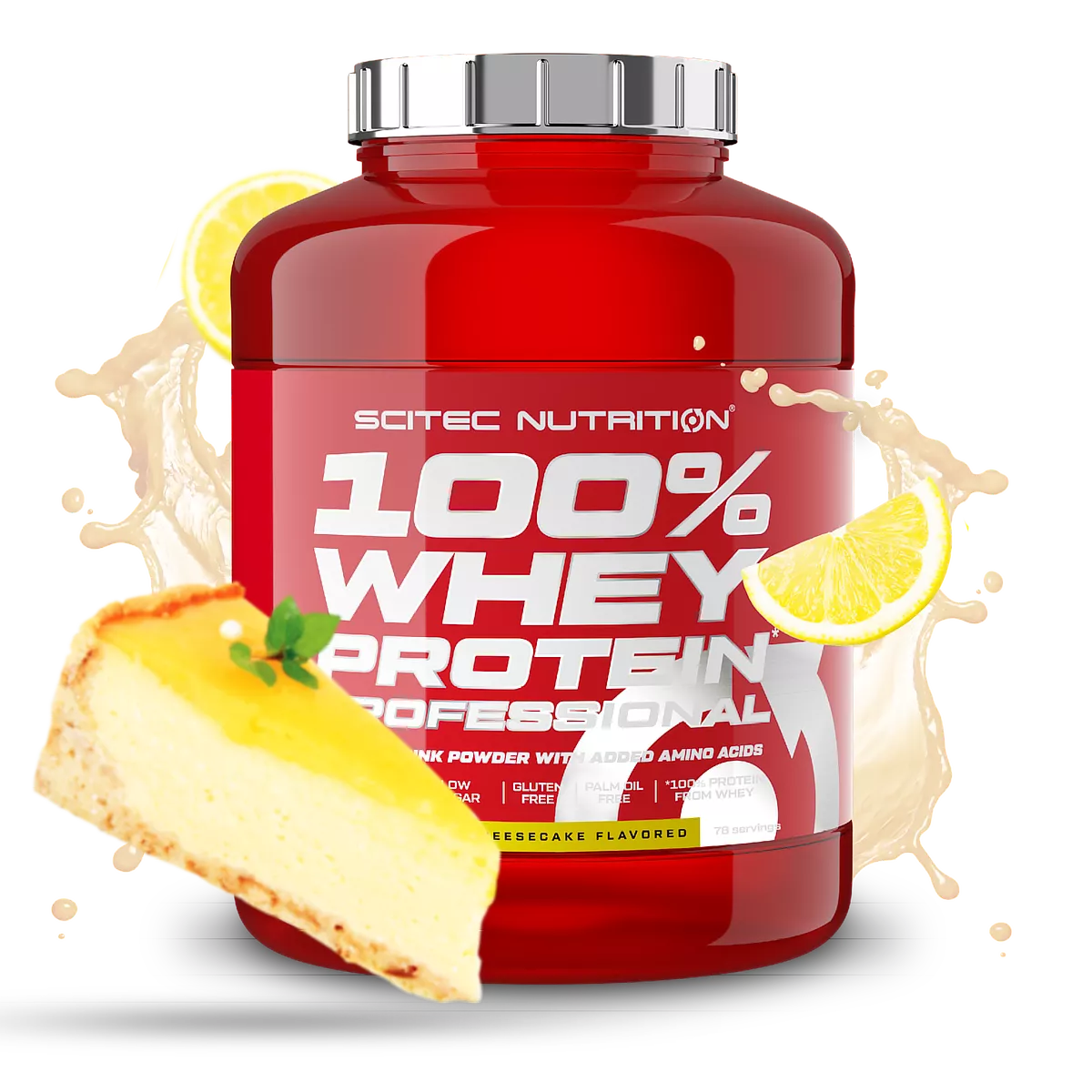 Scitec 100% Whey Professional 2350g (Bundle 60 Tage)