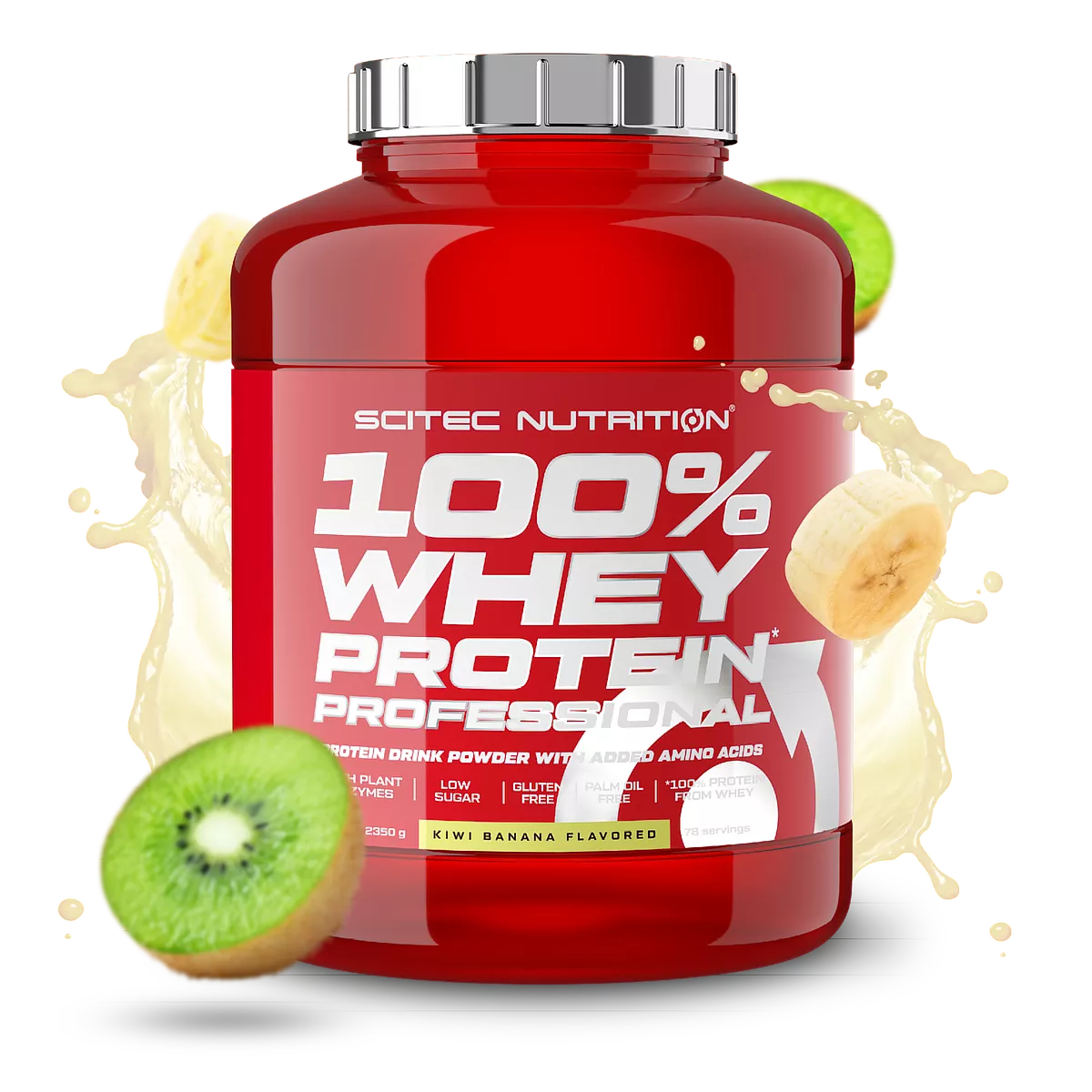 Scitec 100% Whey Professional 2350g (Bundle 60 Tage)