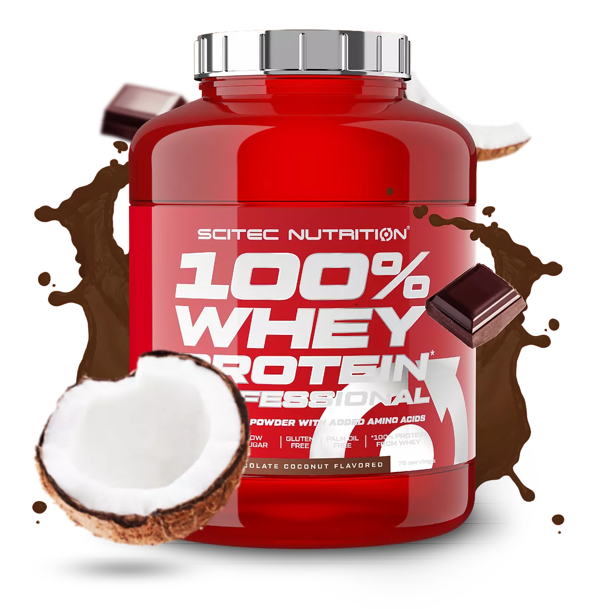 Scitec 100% Whey Professional 2350g (Bundle 60 Tage)