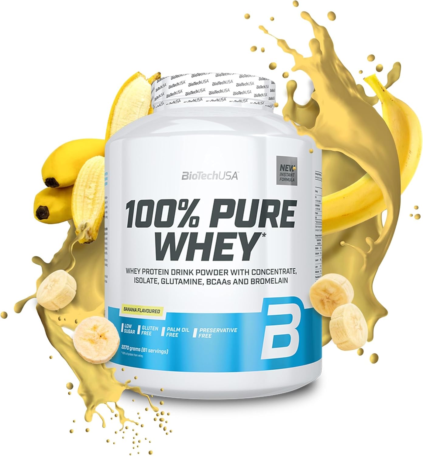 Biotech 100% Pure Whey 2270g