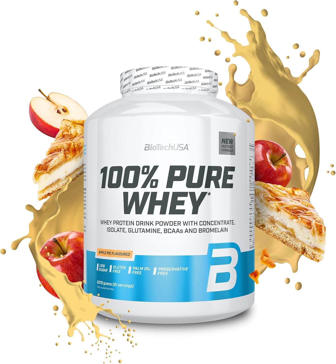 Biotech 100% Pure Whey 2270g