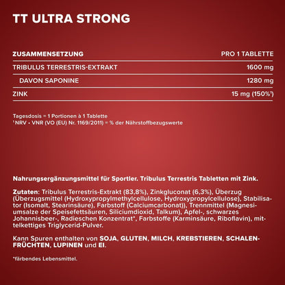 IronMaxx TT Ultra Strong - 180 Tabletten