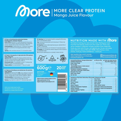 More Nutrition More Clear 600g