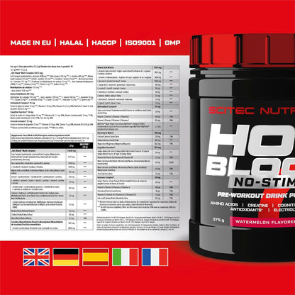 Scitec Hot Blood No-Stim 375g