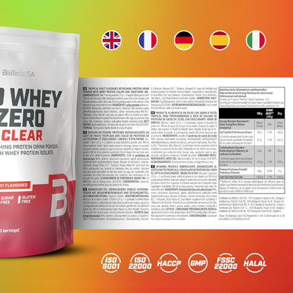 BioTech Iso Whey Zero Clear 1000g