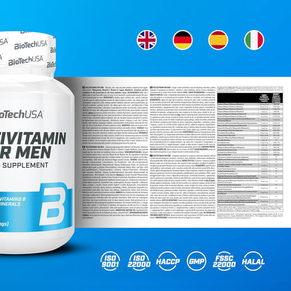 BioTech Multivitamin for Men 60 Tabl.