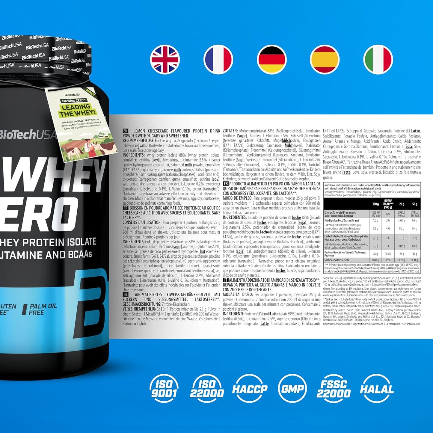 Biotech Iso Whey Zero 908g