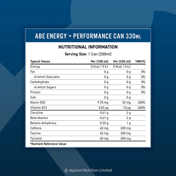 Applied Nutrition A.B.E. RTD 12x330ml