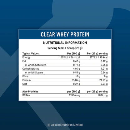 Applied Nutrition Clear Whey 875g