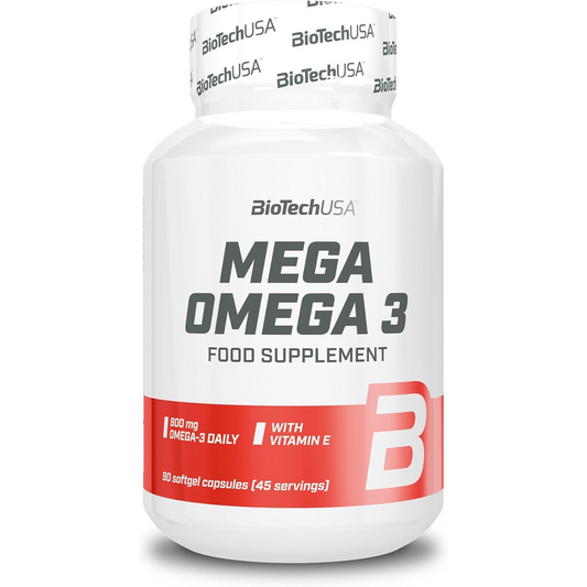 BioTech Mega Omega 3, 90 Kapseln