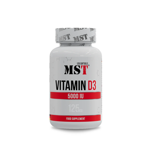 MST - Vitamin D3 5000IU 120 Softgels