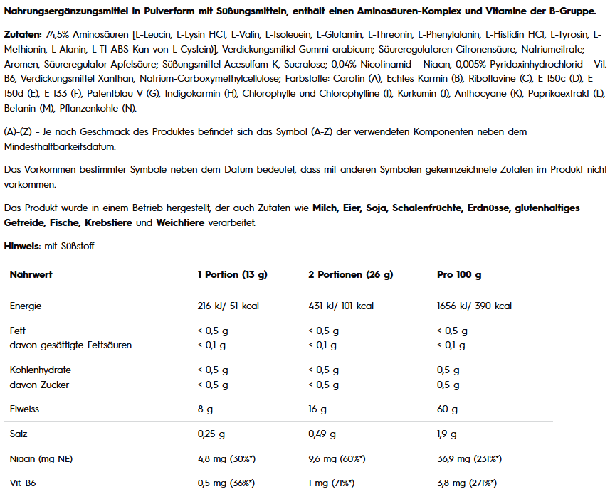 Olimp Amino EAAnabol Xplode- 520g Pulver