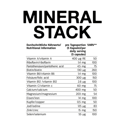 INLEAD Mineral Stack 120 Kapseln