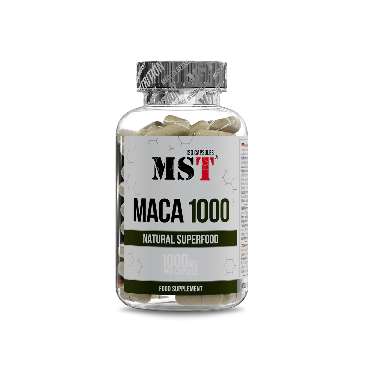 MST - MACA 1000mg - 120 Caps (Bundle 120 Tage)