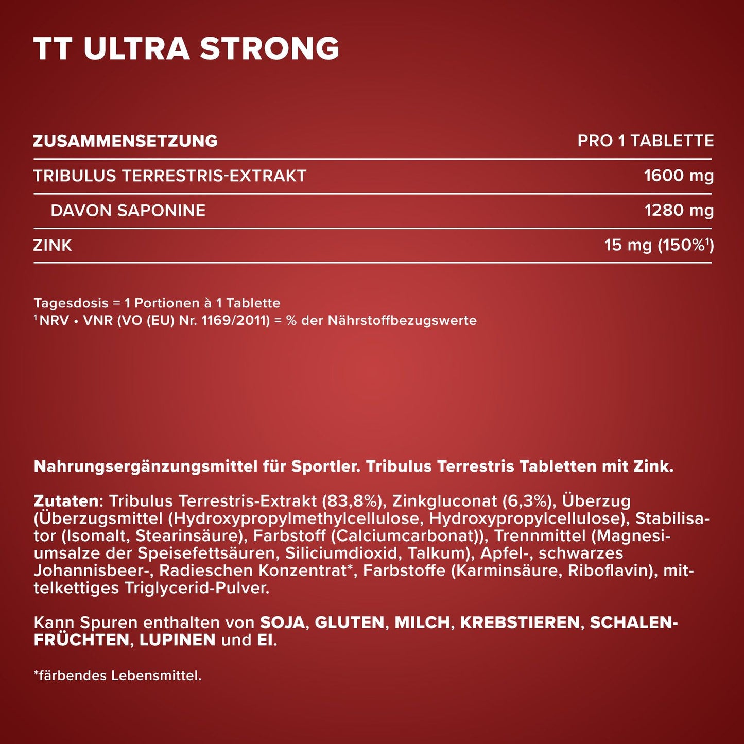 IronMaxx TT Ultra Strong - 90 Tabletten